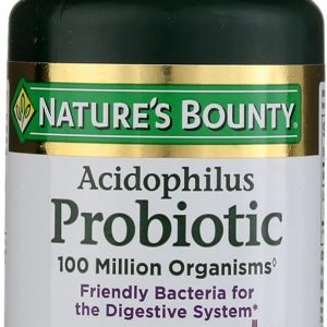 Nature's Bounty Probiotic Acidophilus Tablets, 120 ea