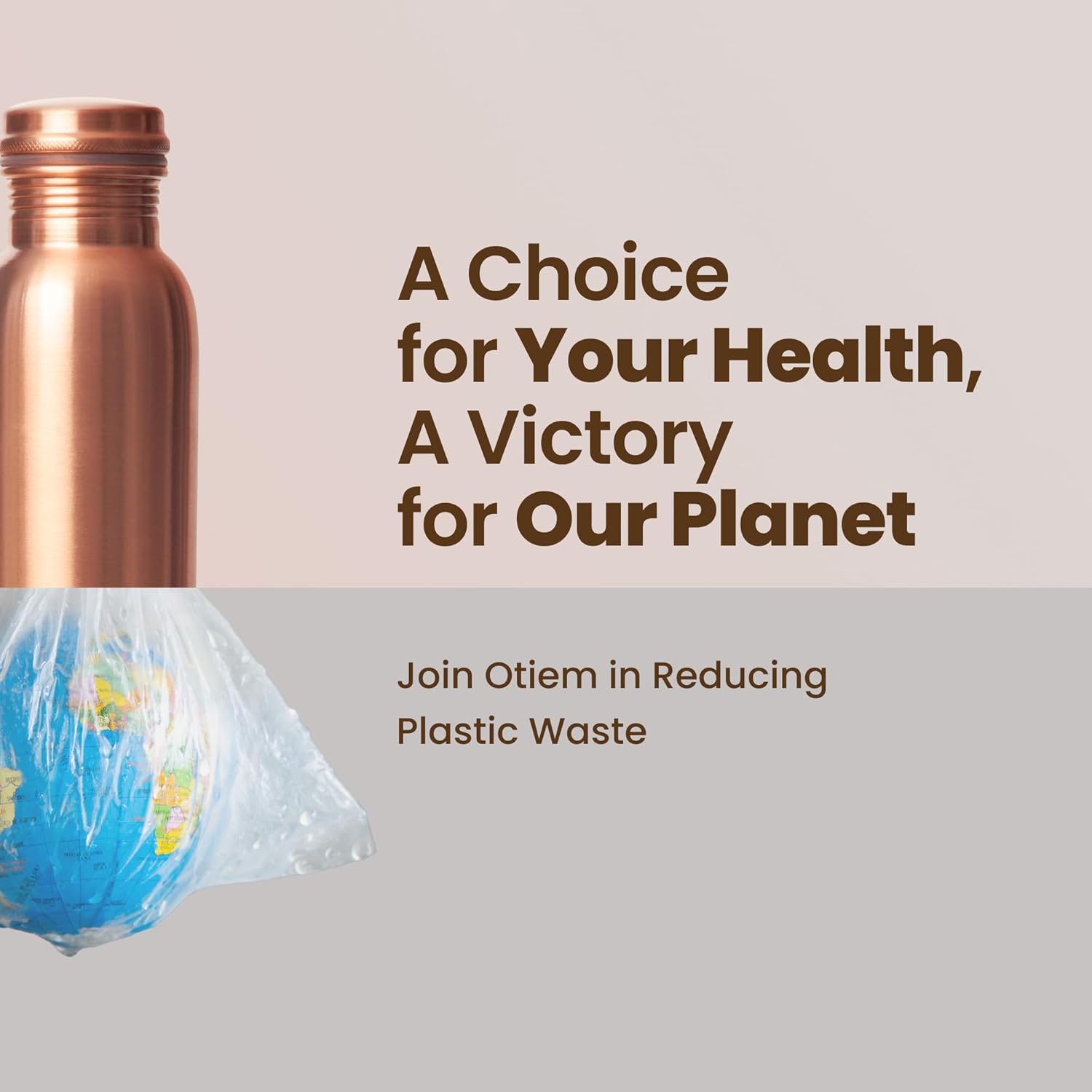 34oz Pure Copper Water Bottle for Drinking – Large Handcrafted Ayurvedic Copper Water Bottle, Leak Proof Lid – Smooth Finish Copper Bottle Water Vessel – 100 Copper Drinking Water Bottle 34 Oz - Image 4