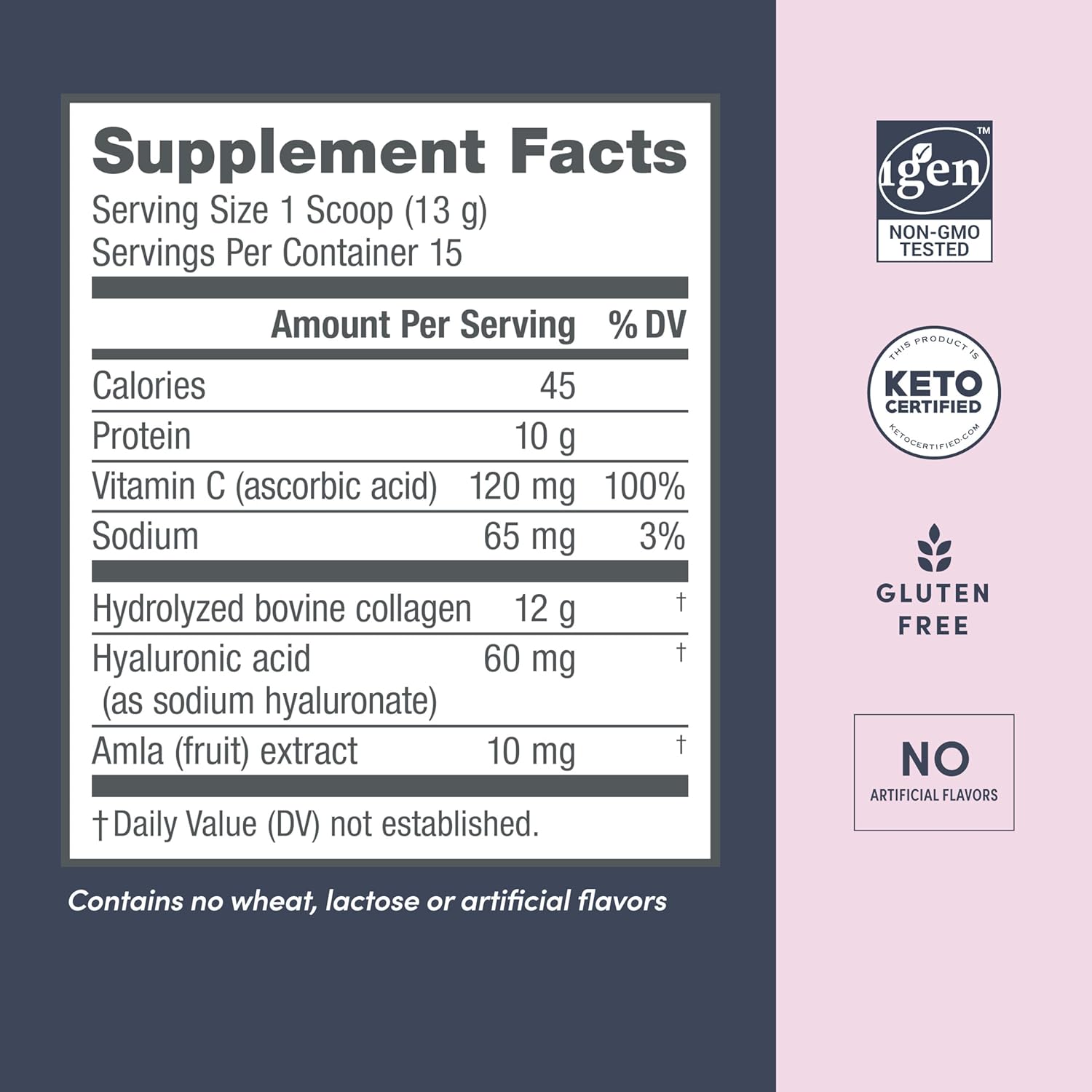 NeoCell Super Collagen Plus With Vitamin C and Hyaluronic Acid, For Skin Hydration and Healthy Skin, Hair and Nails Support, Unflavored, Collagen Powder, 6.9 oz., 1 Canister - Image 2